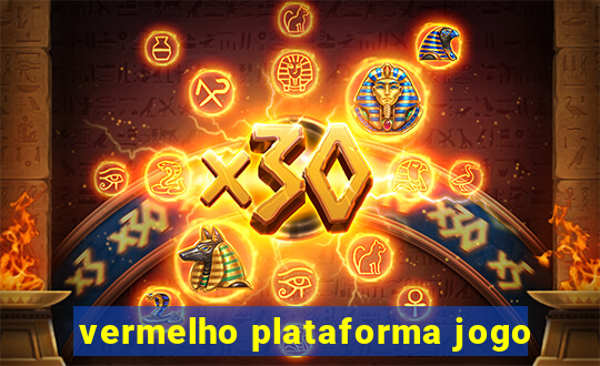 vermelho plataforma jogo